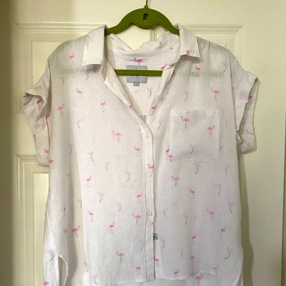 Rails Whitney Flamingo Top